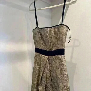 Dolce & Gabanna Gold Mini Dress